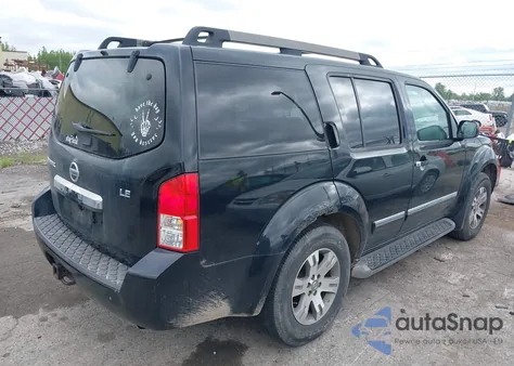 2008 Nissan Pathfinder Le из США, поврежденный, VIN 5N1AR18B98C637030